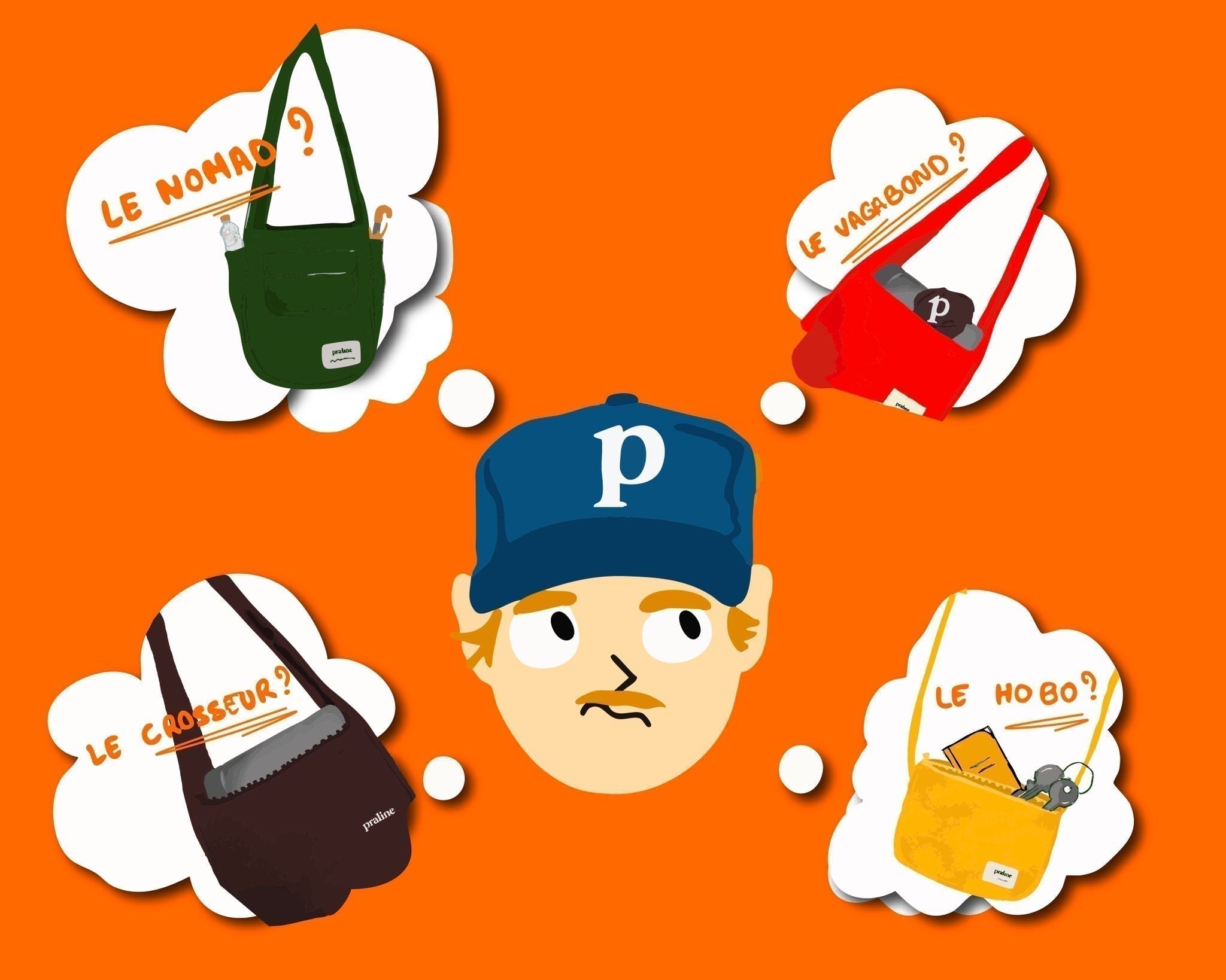 Quel sac Praline choisir selon vos besoins ?